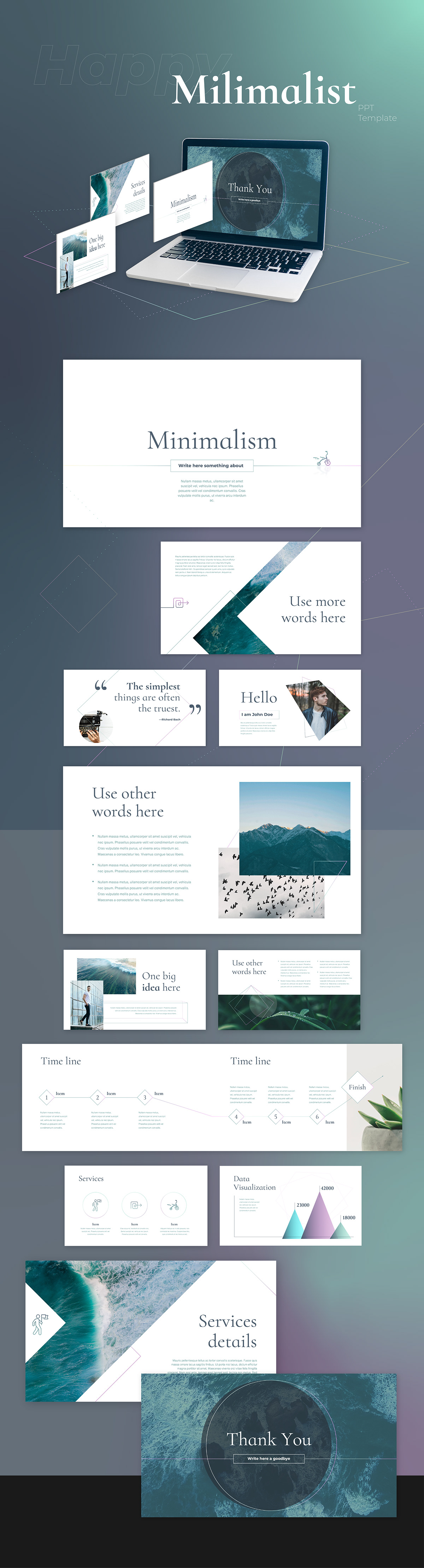 minimalist-ppt-template-free-on-behance