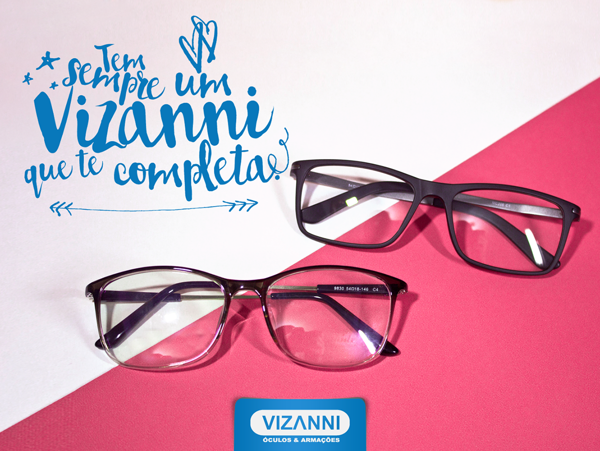 óculos lettering campanha 2016