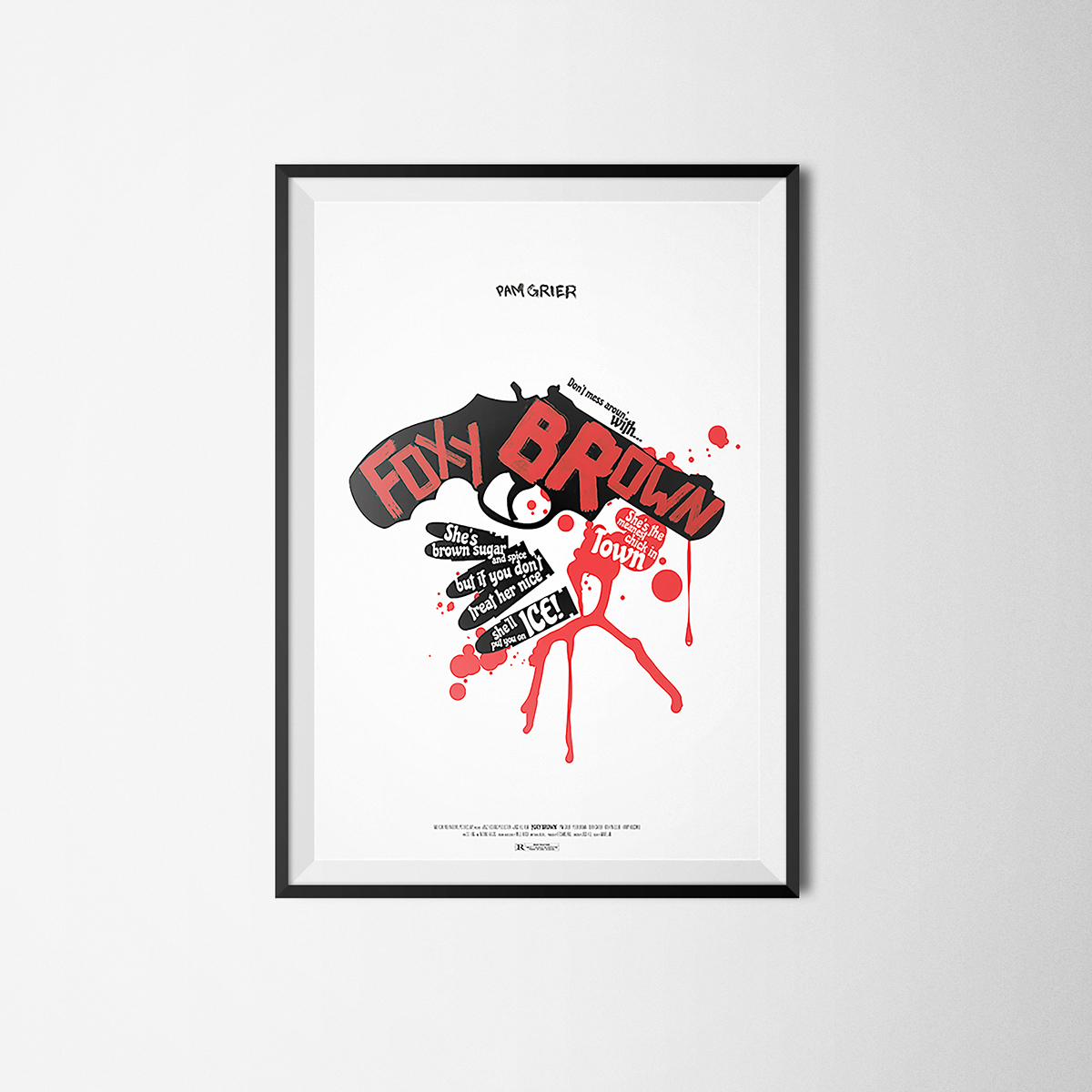 poster Ilustração Cinema Competition movie zombie america scorsese chaumont Foxy brown porto france Core77