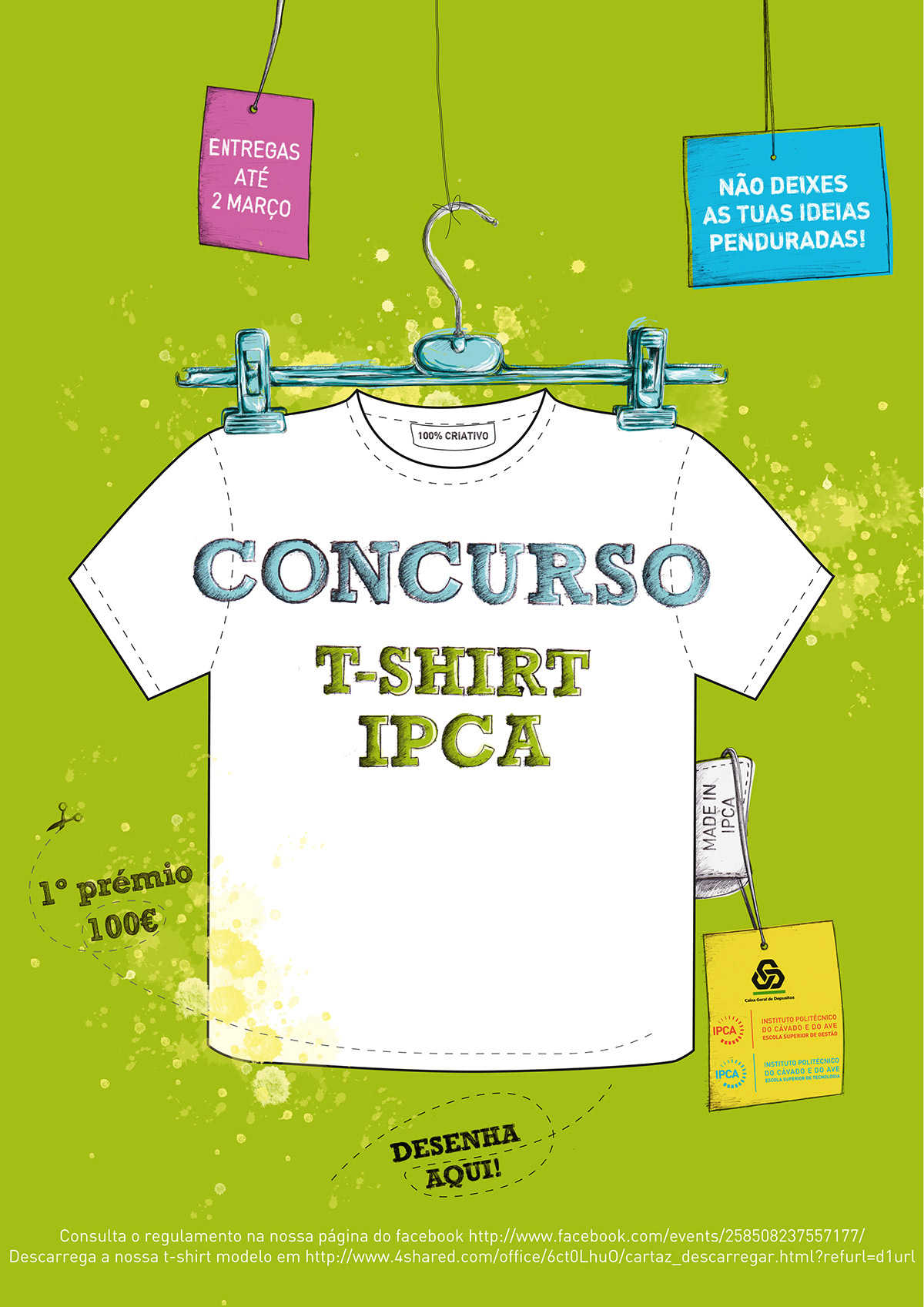 grafic design  IPCA ILLUSTRATION  design Ilustração poster cartaz Concurso