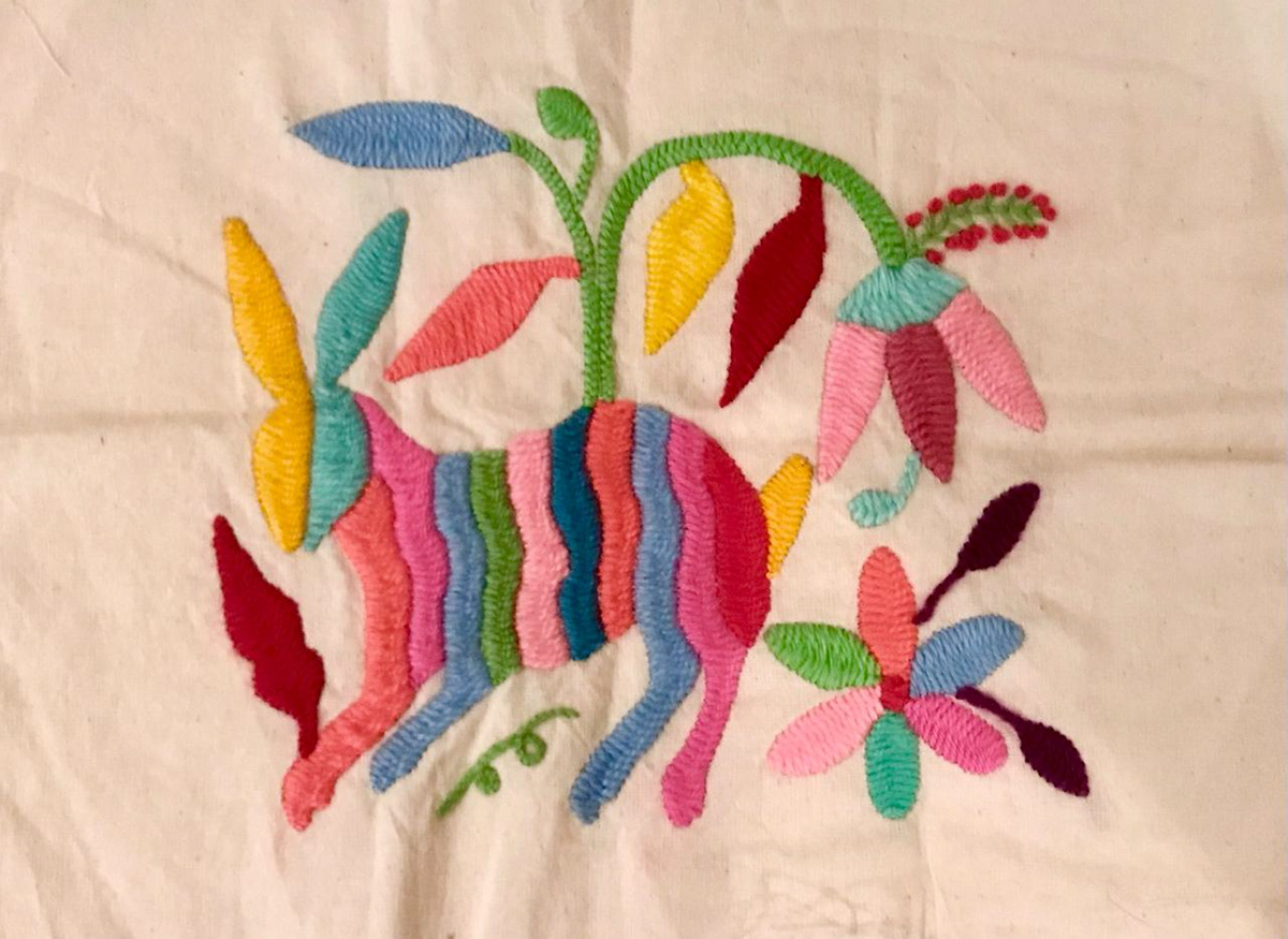 Embroidery textile design