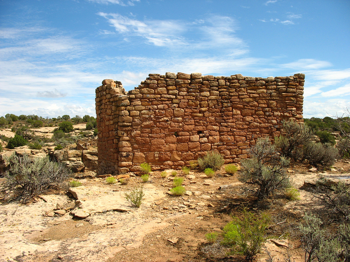 Hovenweep utah Anasazi Ancestral Puebloans national monument archaeology archaeological site masonry   pueblo Four Corners Region Colorado tower ruin southwest William Henry Jackson