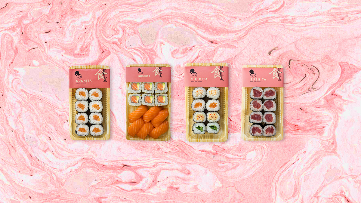 branding  graphic design  design restaurant asian Sushi brand