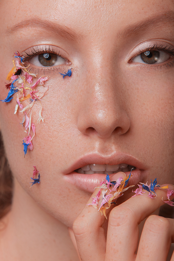 beauty Fashion  model lips makeup Eyelashes portrait face eyes