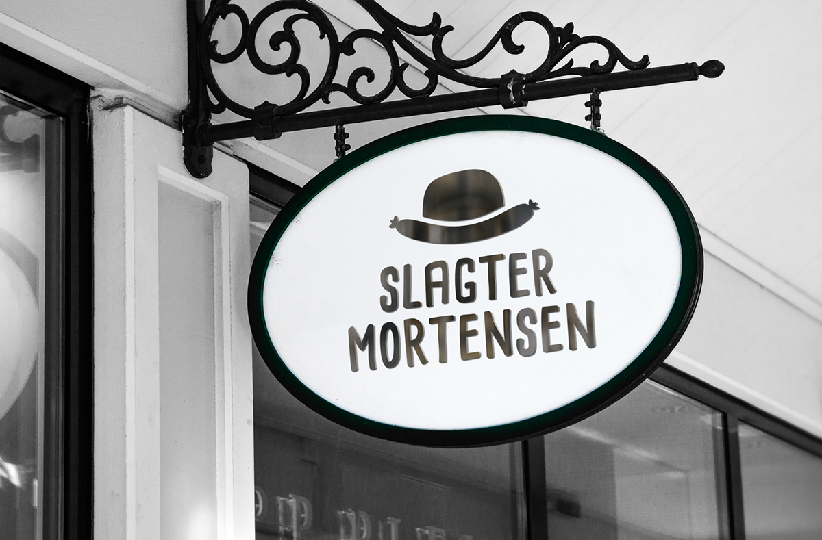 CI Slagter Mortensen slagter butcher bowler hat