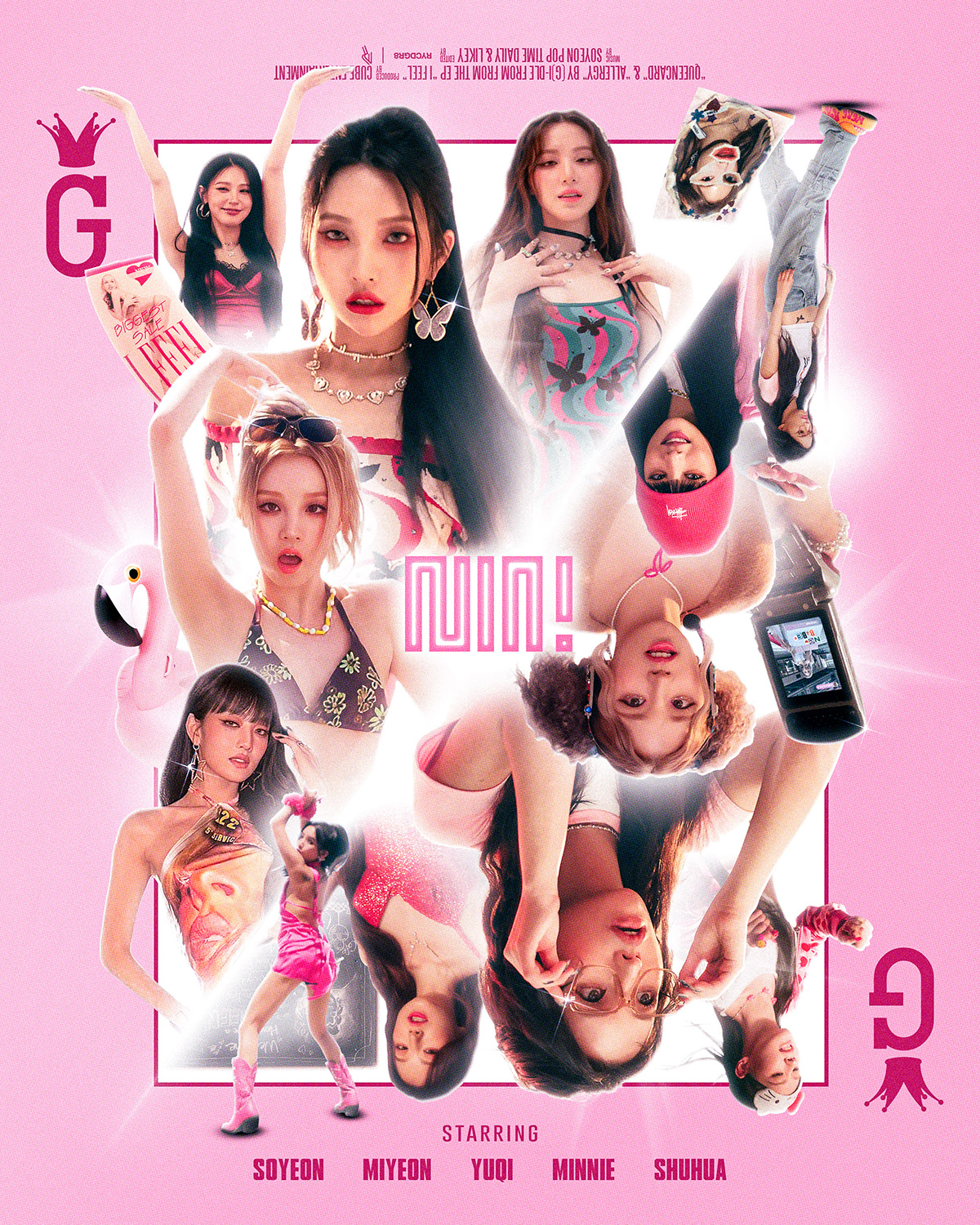 Gidle kpop Poster Design kpop poster kpop fanart album art album cover