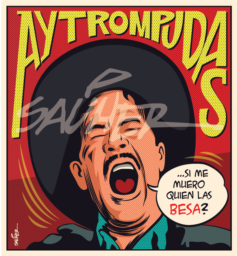 cartoon comic ILLUSTRATION  Mexican mexico pedro infante Pop Art poster vector viva méxico