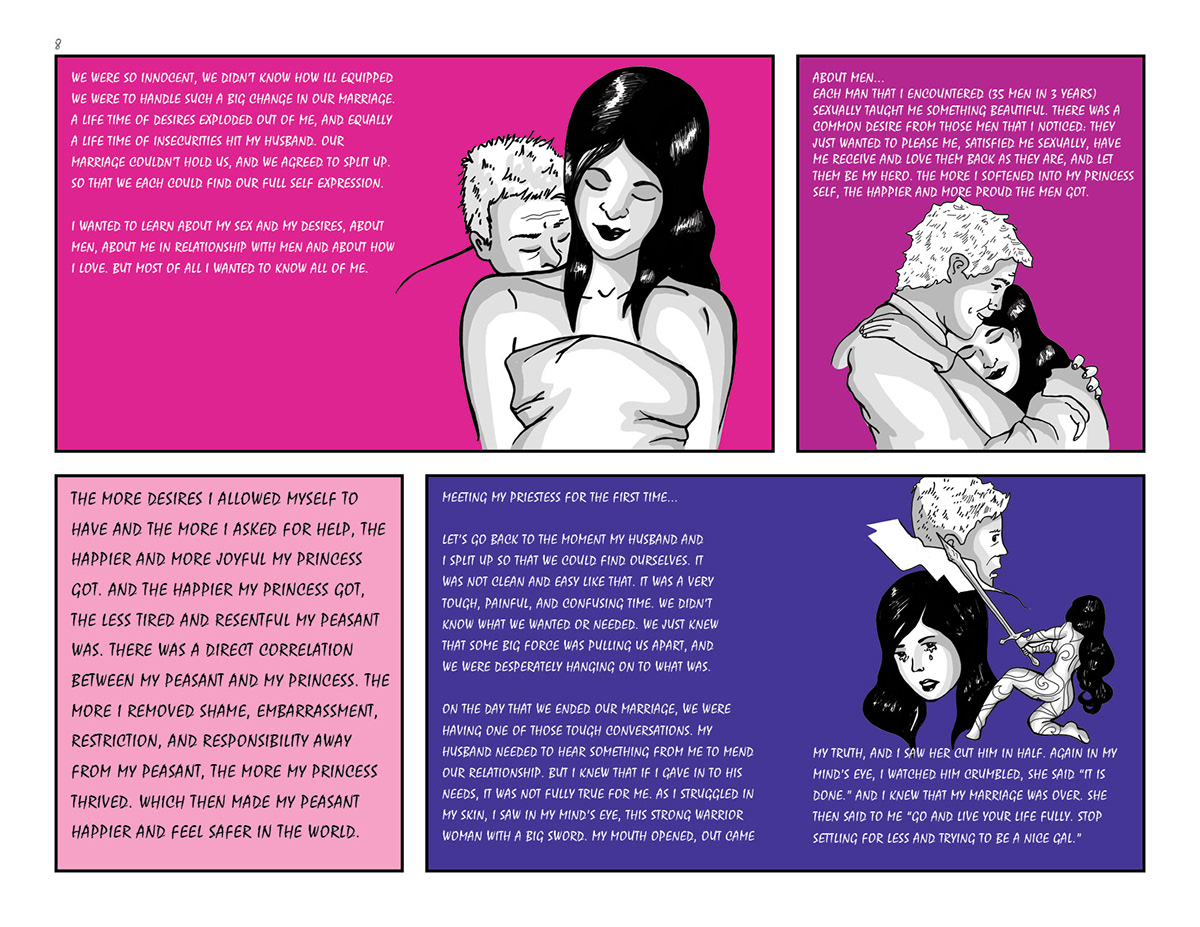woman women story comic  cartoon graphic novel