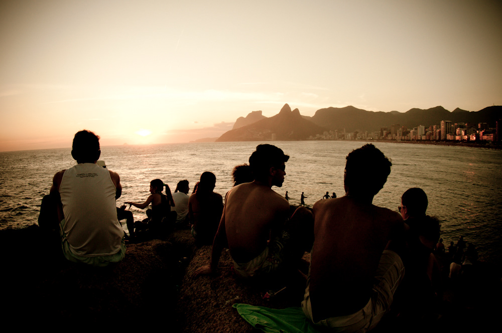 Brasil Brazil Rio de Janeiro sunset vibe people pessoas Appreciation Nature contemplation