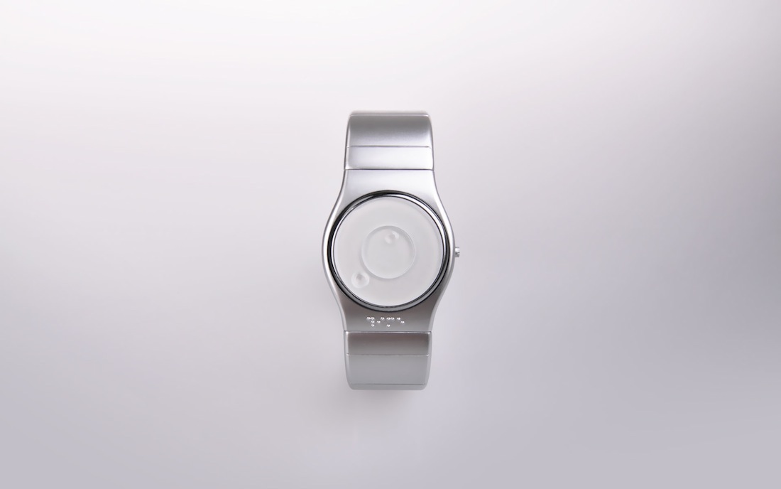 blind watch tactil touch industrial design  product design  design handicaped