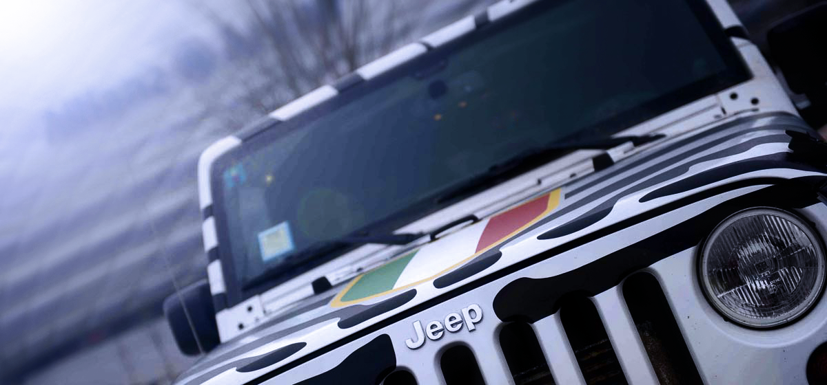 jeep juve Juventus wrapper car unconventional ZEBBRA 