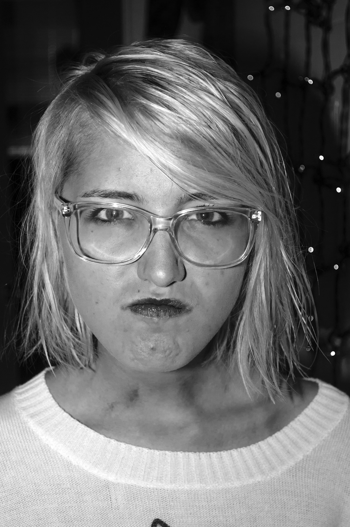 black and white medium format War faces intense scream photographer backdrop screenprint photo printmaking