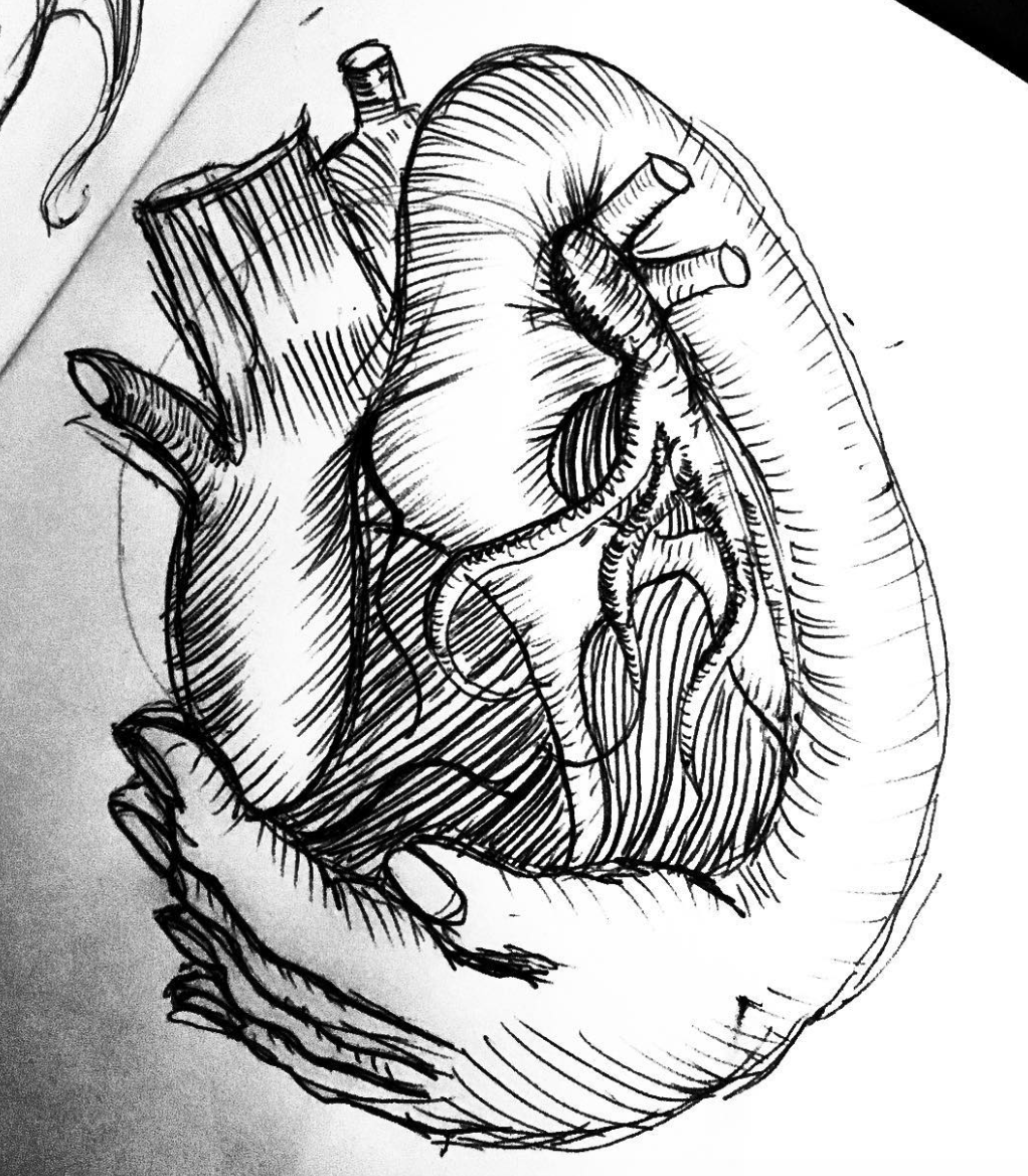 ILLUSTRATION  ilustracion dibujo Drawing  pencil heart hand art arte