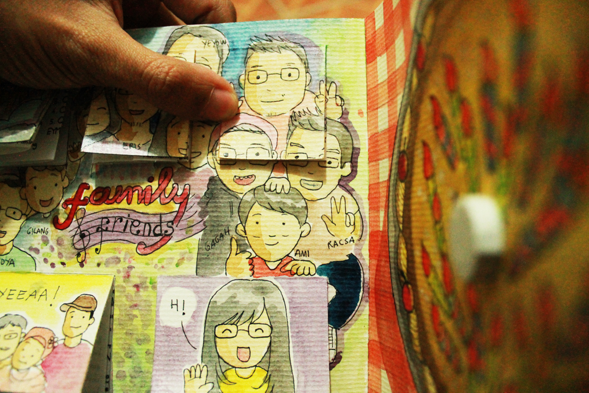 paper engineering indonesia pop-up design funatiko pop-ups wurway  love card Birthday friends