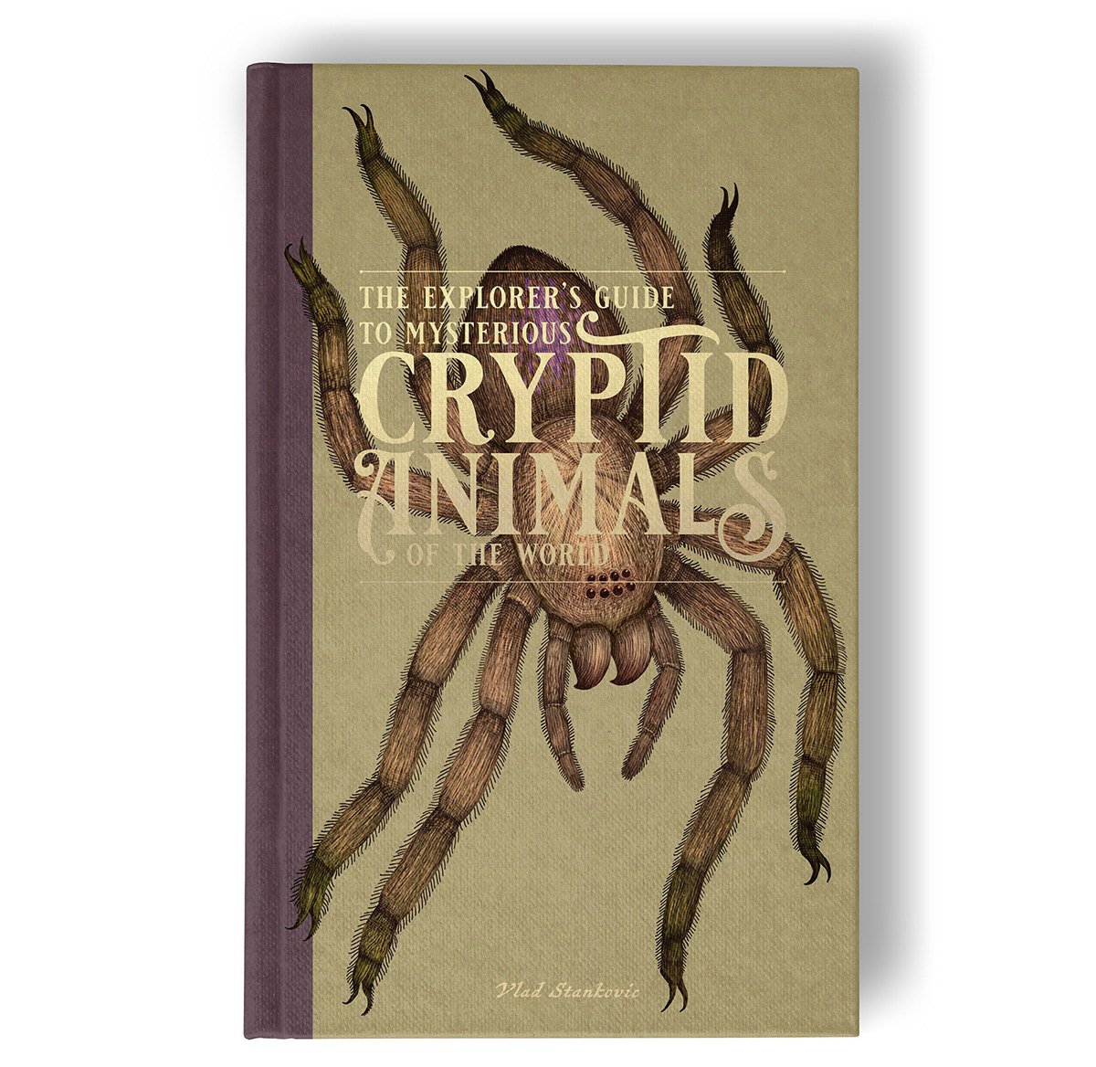 Kickstarter book cryptids cryptozoology Bigfoot sasquatch ningen vintage books ILLUSTRATION 