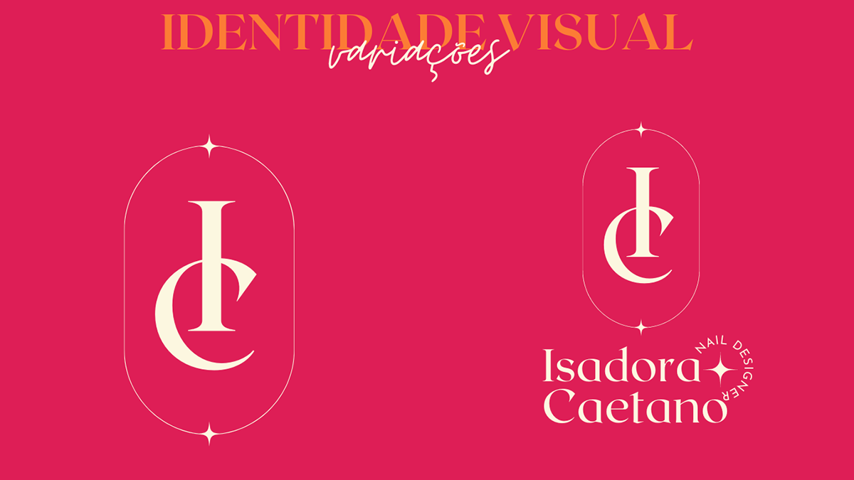 identidade visual logo Logotipo nail designer