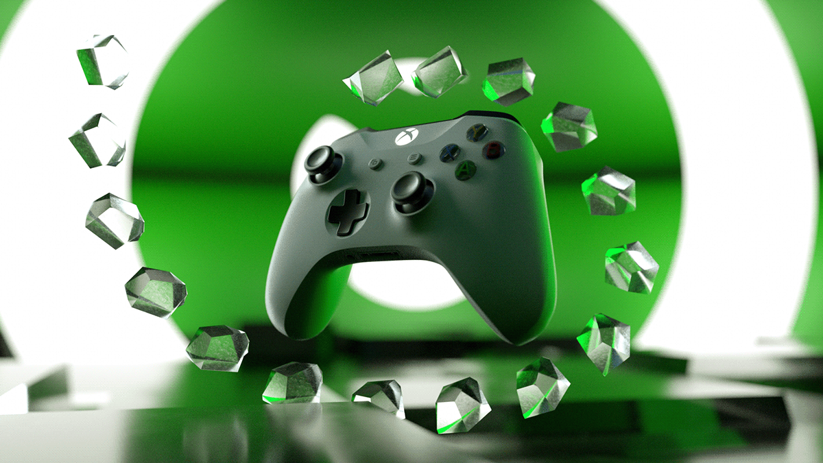 3D animation  c4d CGI cinema4d Gaming green motion octane product