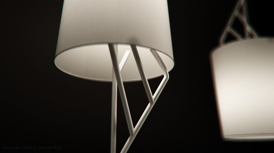 Lamp tree lamp 3D model