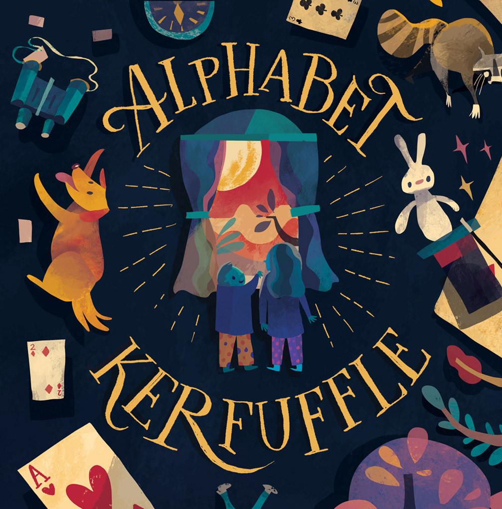Picture book children's book kid's book alphabet Colourful  kids illustration kidlit