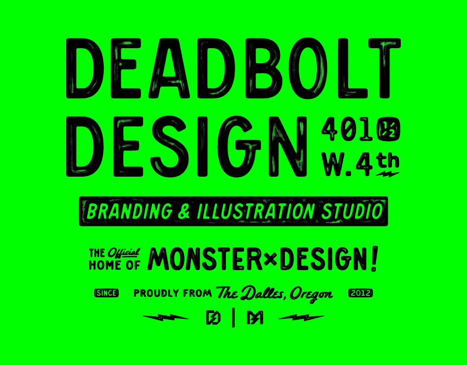 bolt brand identity branding  coffin deadbolt design Icon lightning Logo Design monogram