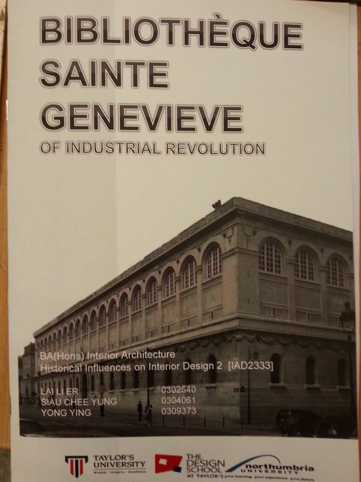 Interior Architecture Bibliotheque Sainte Genevive