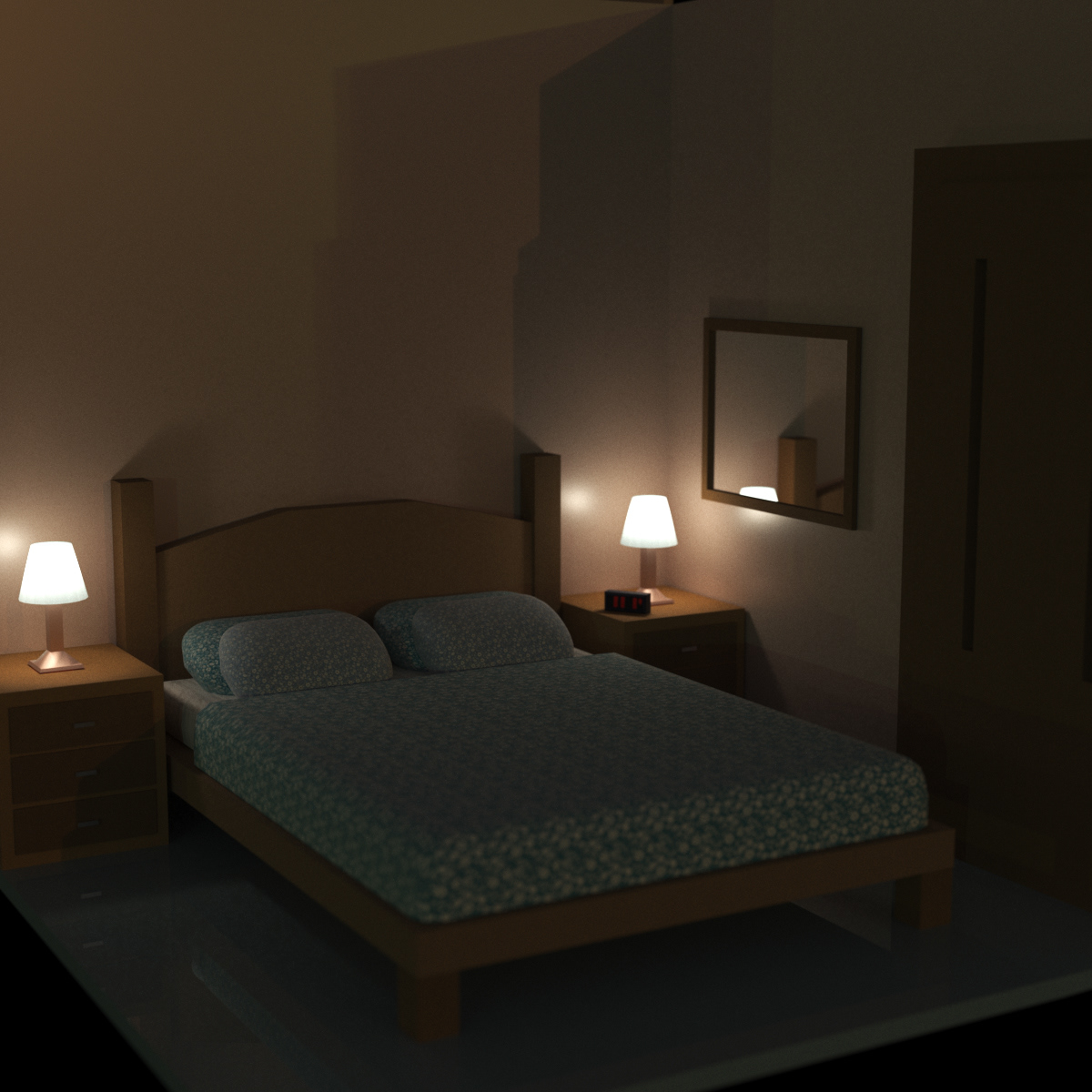 3ds max architecture Render interior design  CGI 3D dollhouse room design illumination 3d art