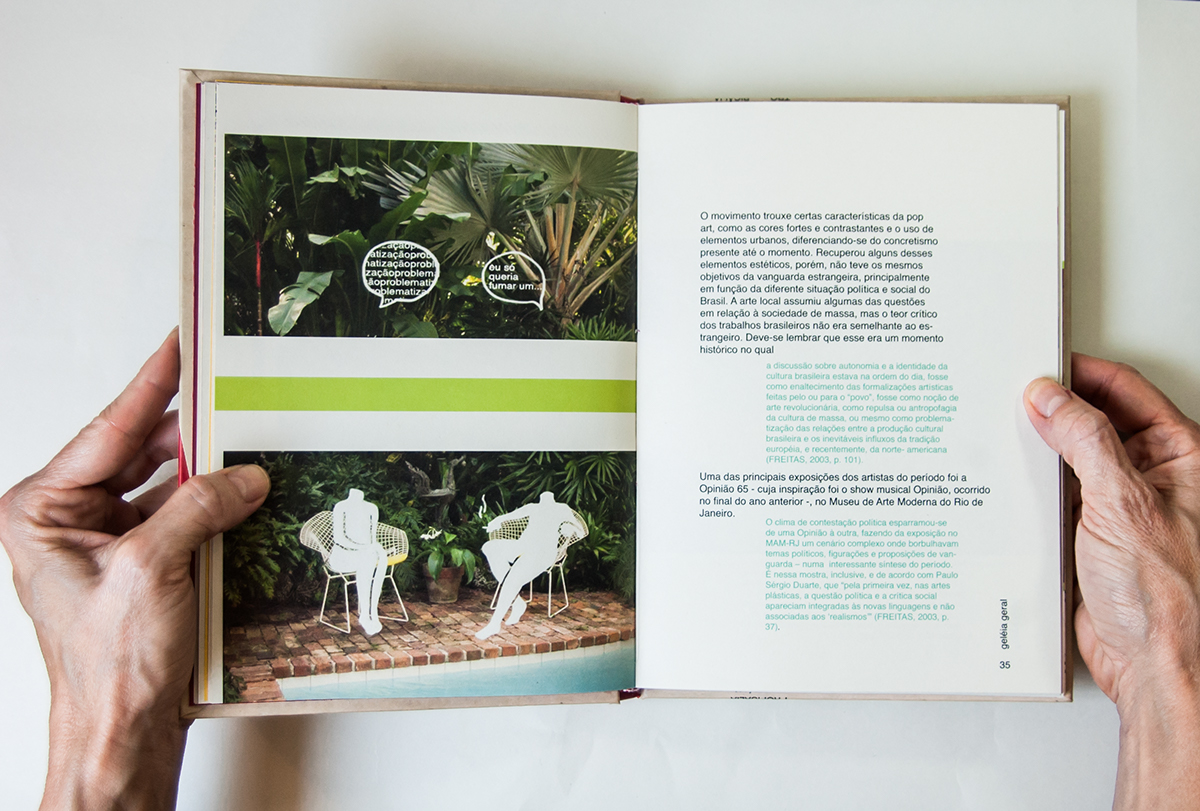 tropicalia tropicalismo Tropical Brasil design editorial editorial design  design gráfico graphic design  book Livro