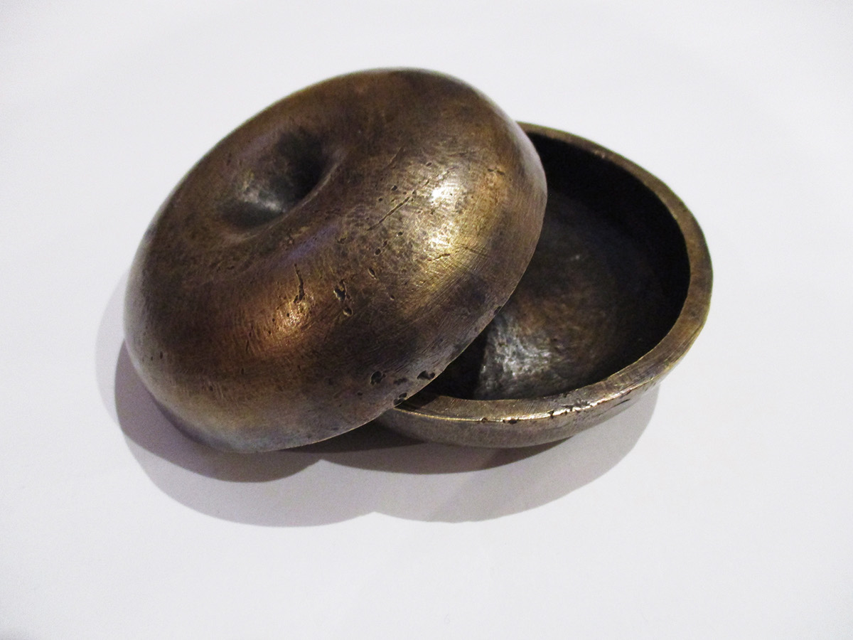 bronze haptic object small lost wax