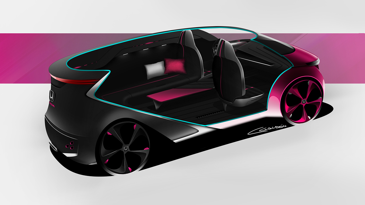 Honda HEX-EV concept sketch