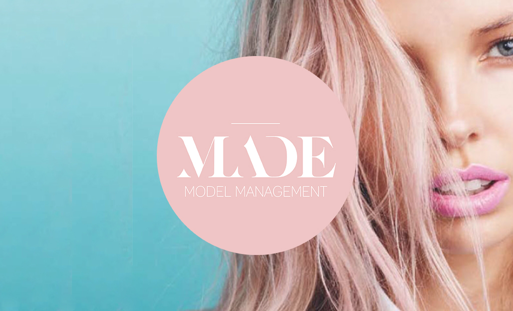 Model Agency Website agency feminine identity italian Italy Webdesign model brand made made model management made model