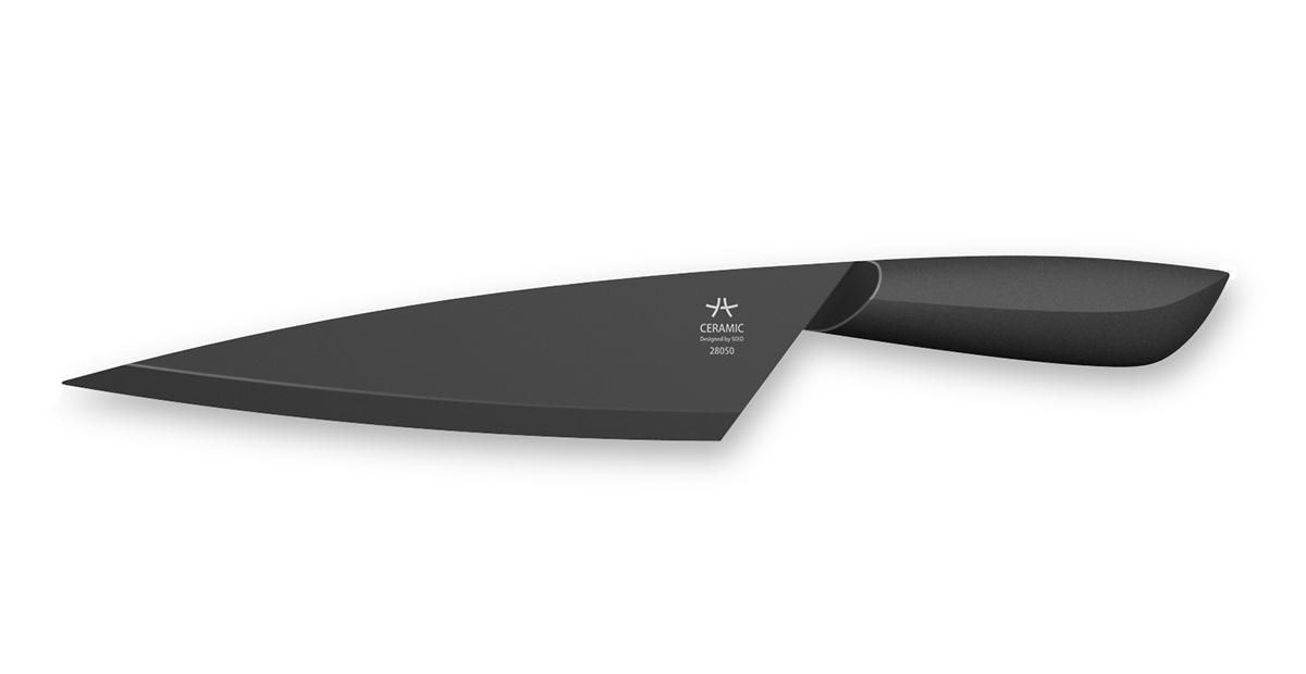 knife ceramic design logo knives