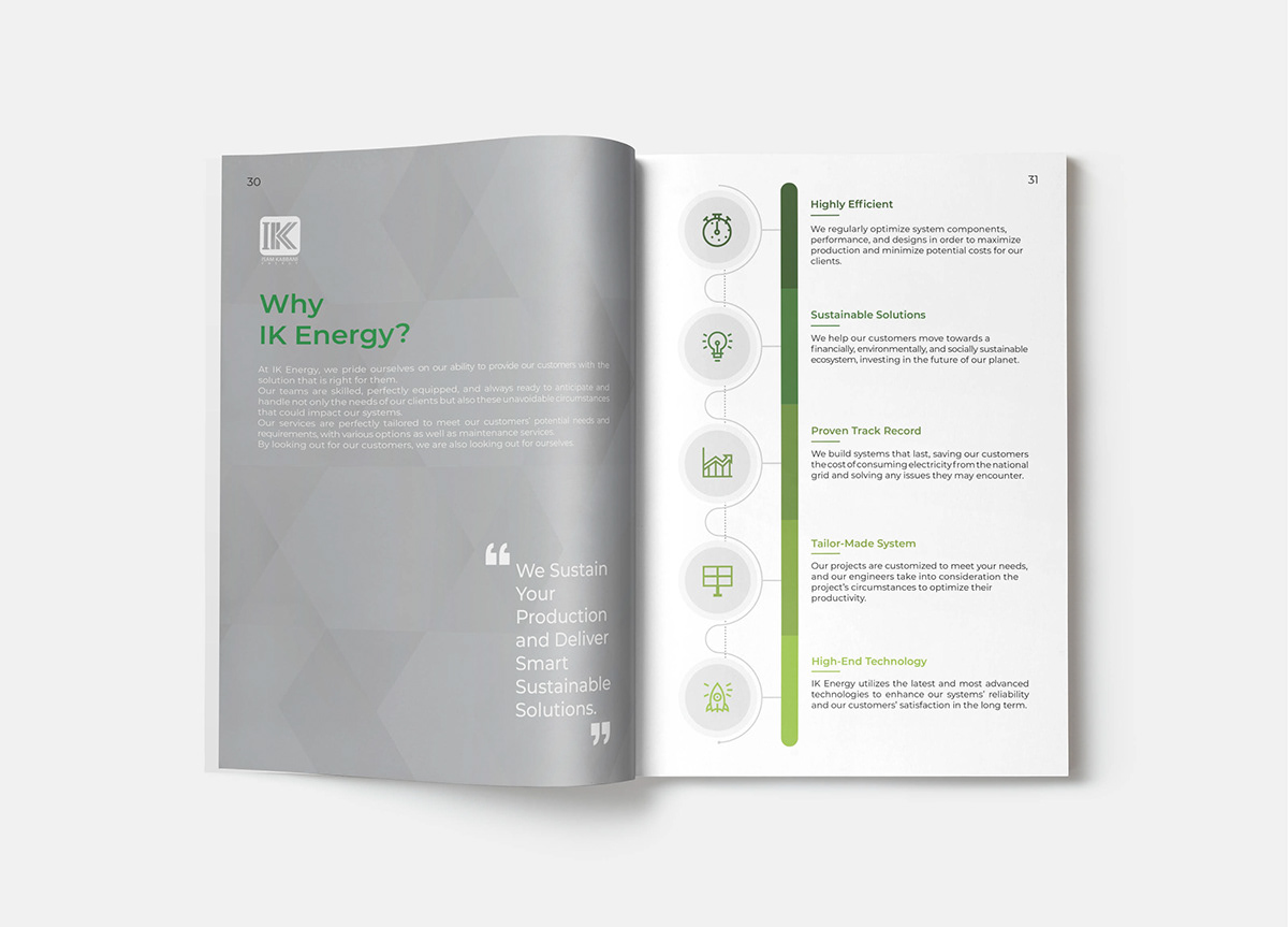 companyprofile CompanyProfileDesign corporatedesign Corporate Identity layoutdesign brochure print print design  solarenergy