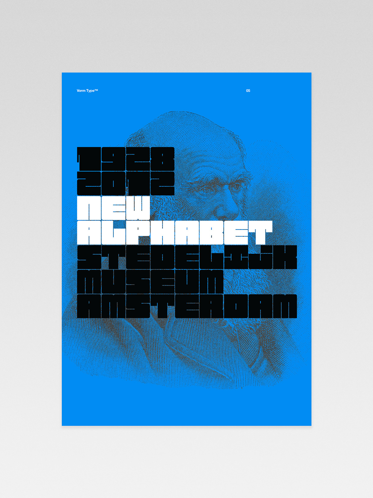 grid layout modular typography experimental poster