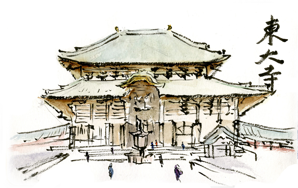 sketchbook japan Travel