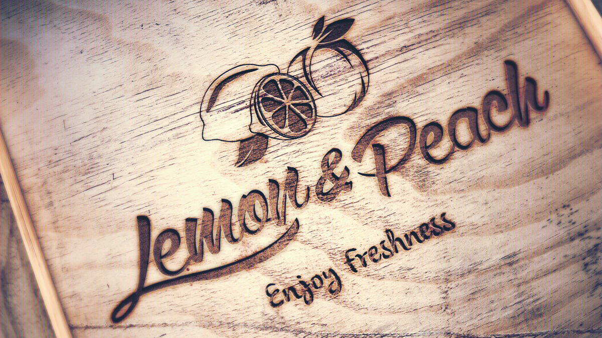 lemon peach brand vegtable Fruit shop