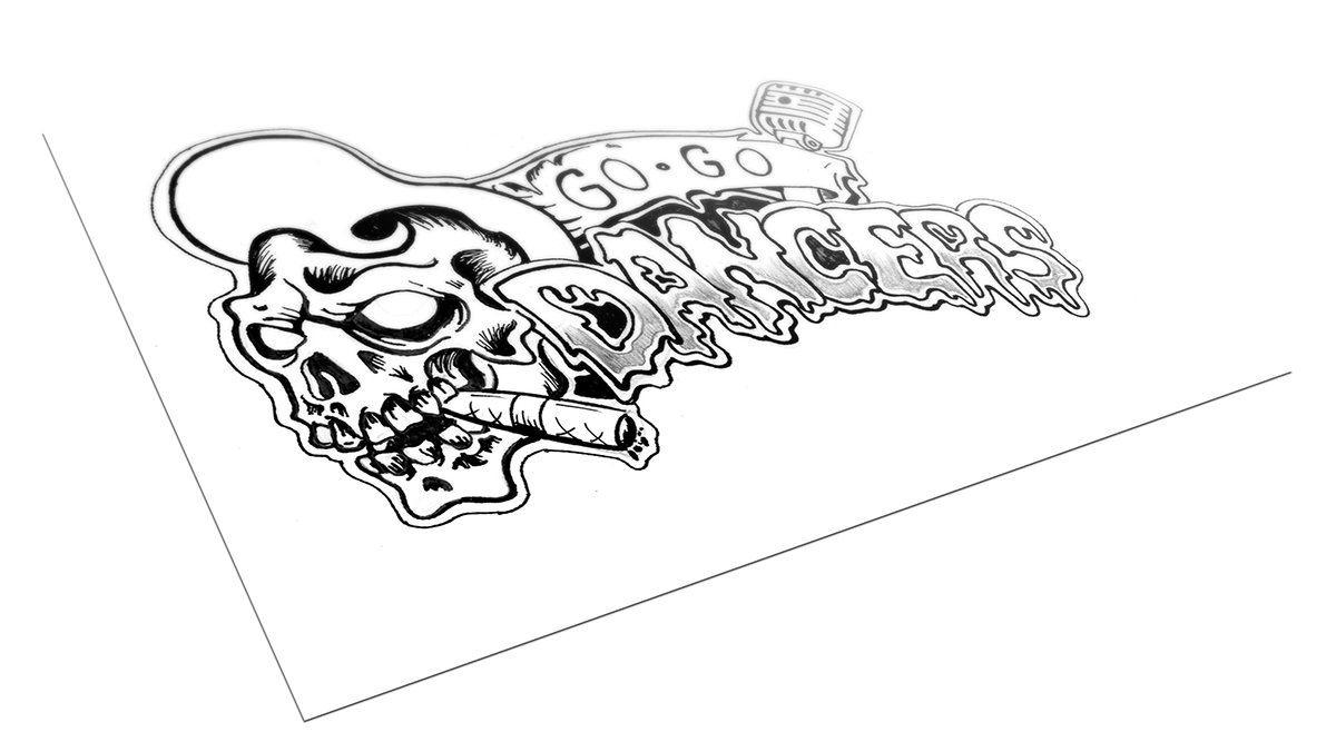 skull vector Illustrator