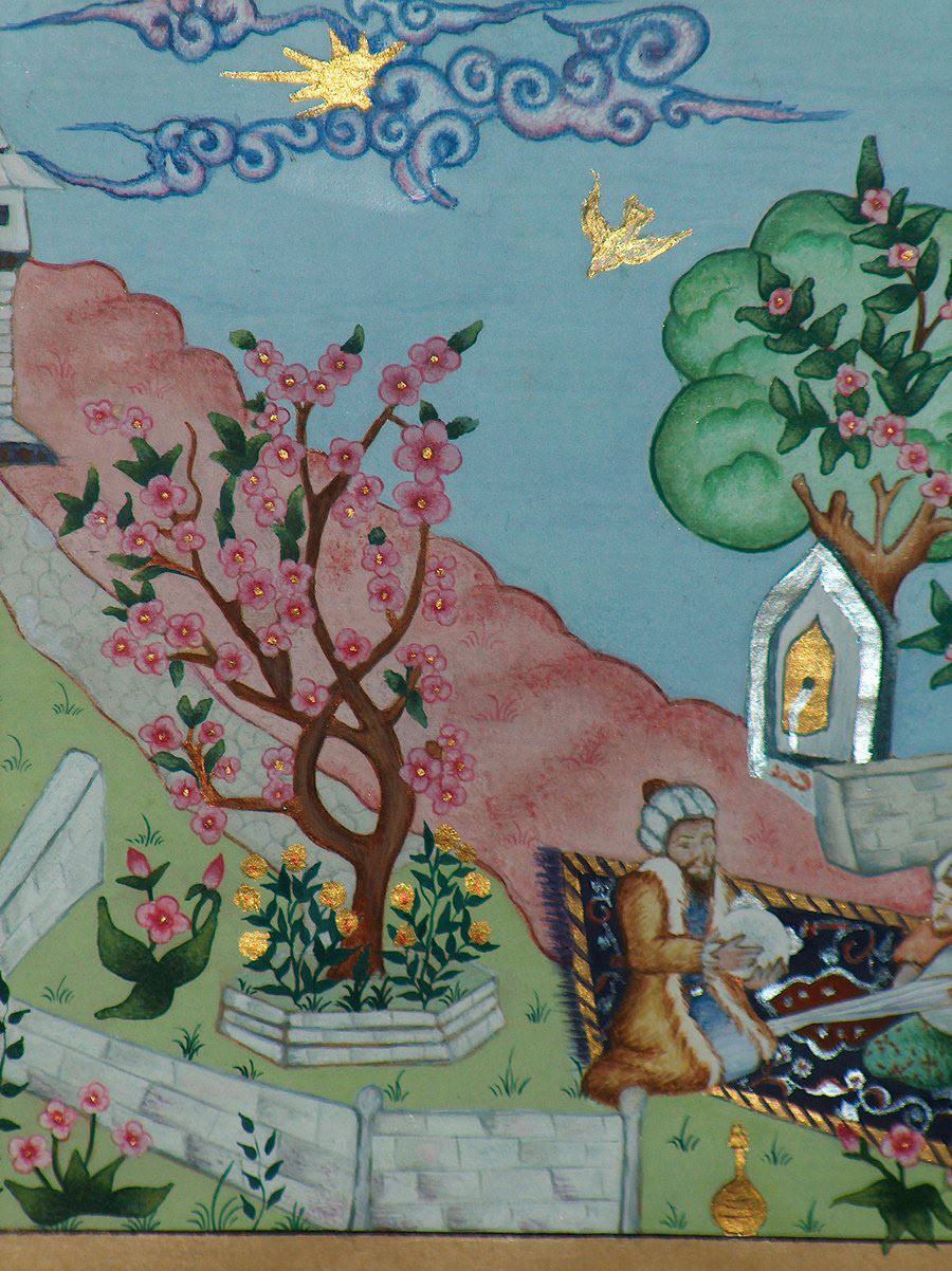 osmanlı sanatı minyature banu başak bal durmaz art detail