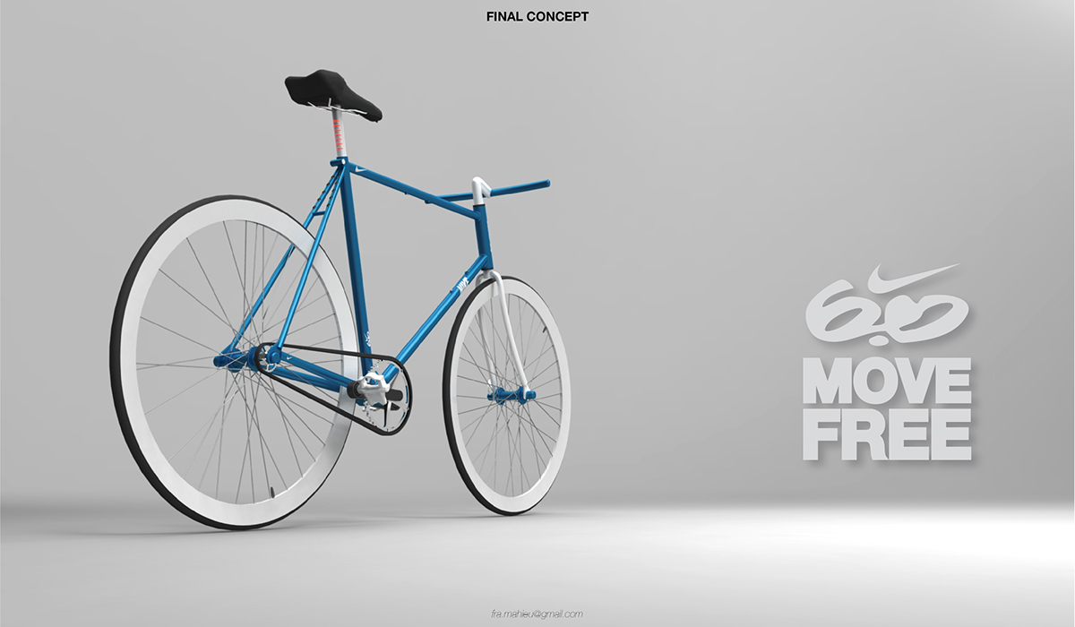 Bike fixie Bicycle mobility Nike