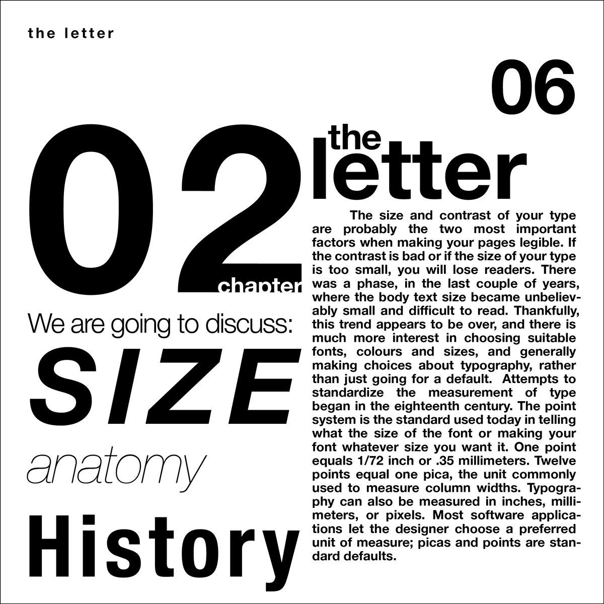 Very Challenging Fun Use of Grids Helvetica Neue Font families