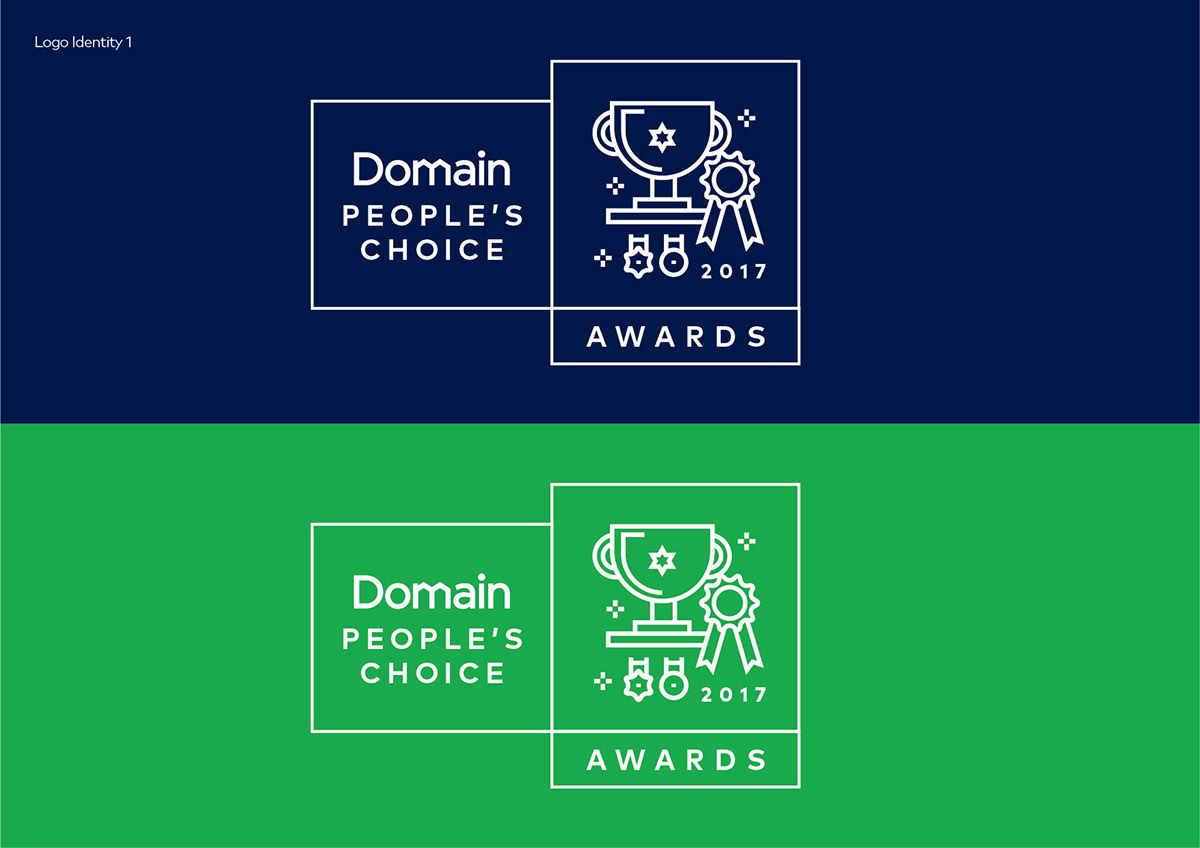 domain group Domain Awards Identity Design