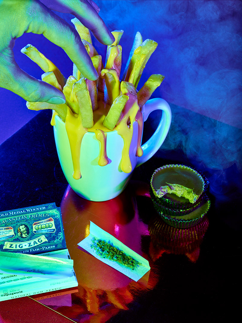 Munchies stoner conceptual weed mar marijuana cannabis Food  food photography Project