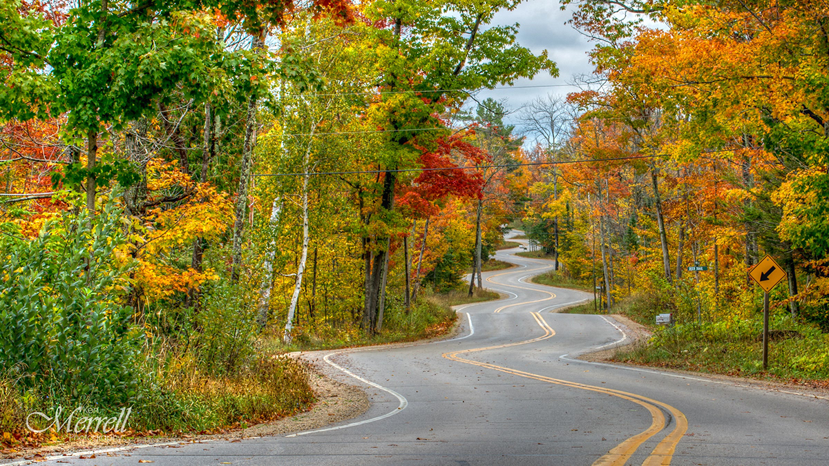 fall colors Door County Wisconsin