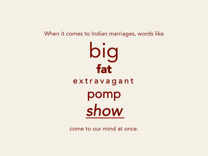 wedding vows presentation office presentation indian weddings Big Fat Weddings