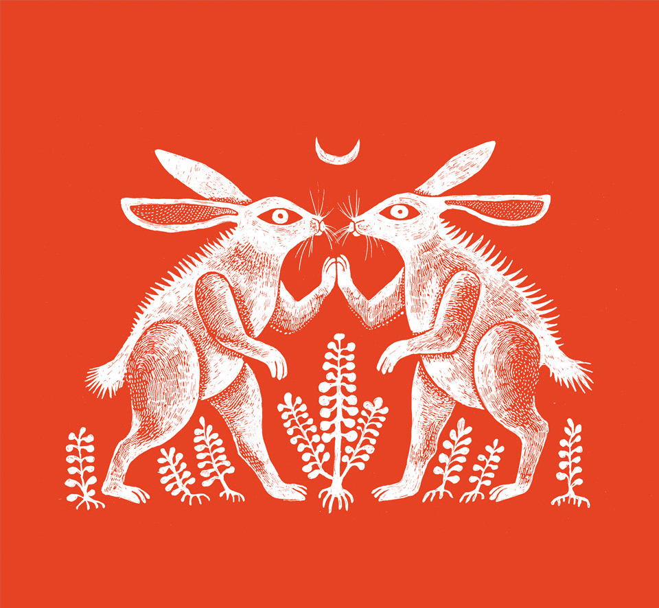 czudżak Aleksandra Czudżak hare swift rabbit hound dog polska ilustracja Magic Illustration Magic  