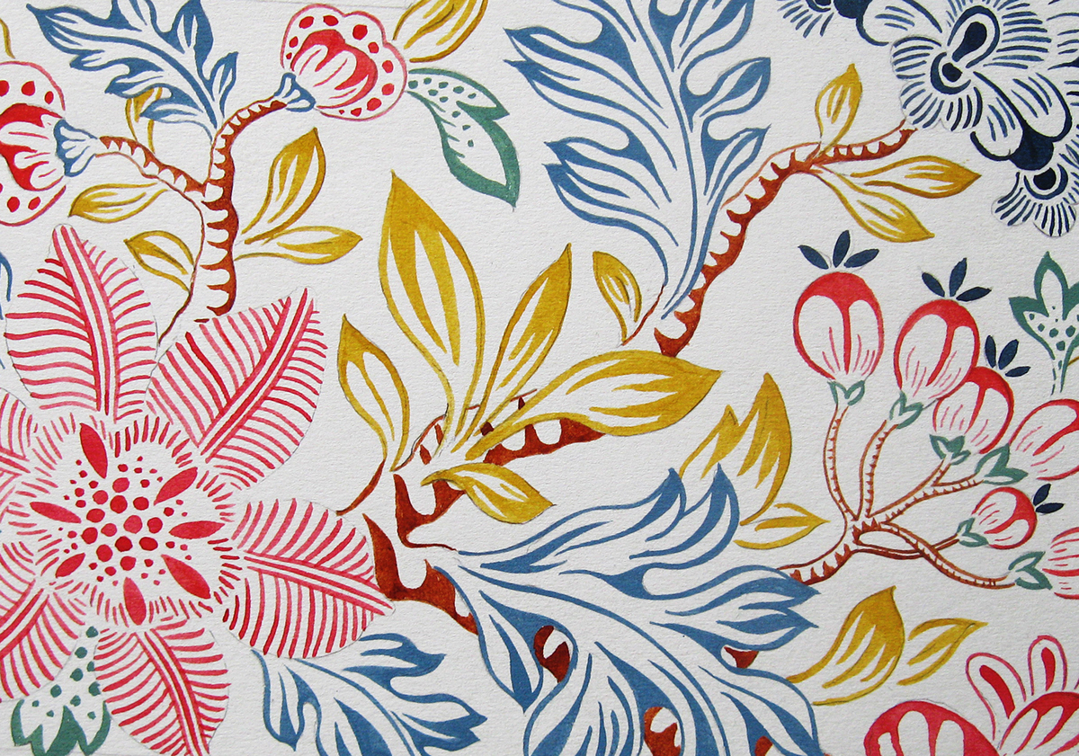 watercolors hand printed artwork hand paint textile prints print and pattern Patterns design Textiles print studio fabric floral prints