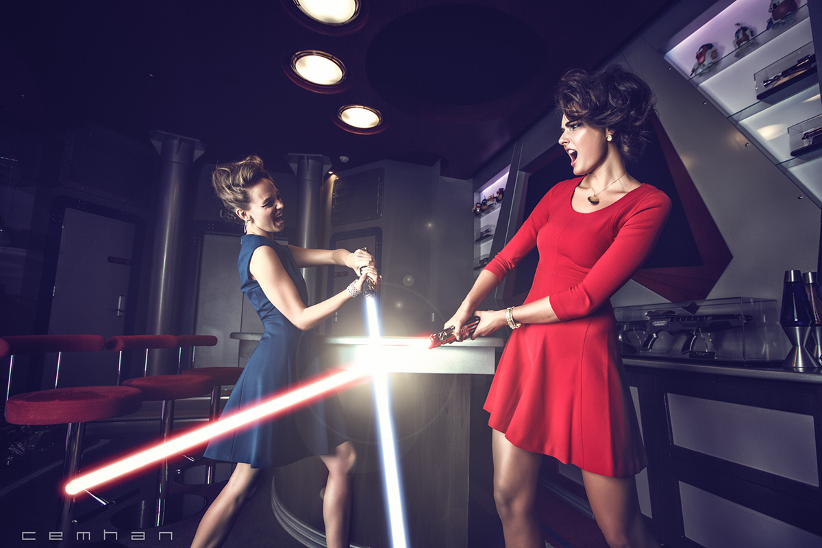 star wars Star Trek fashion editorial boca magazine luxury Scifi call of duty cover shot Magazine Cover feature