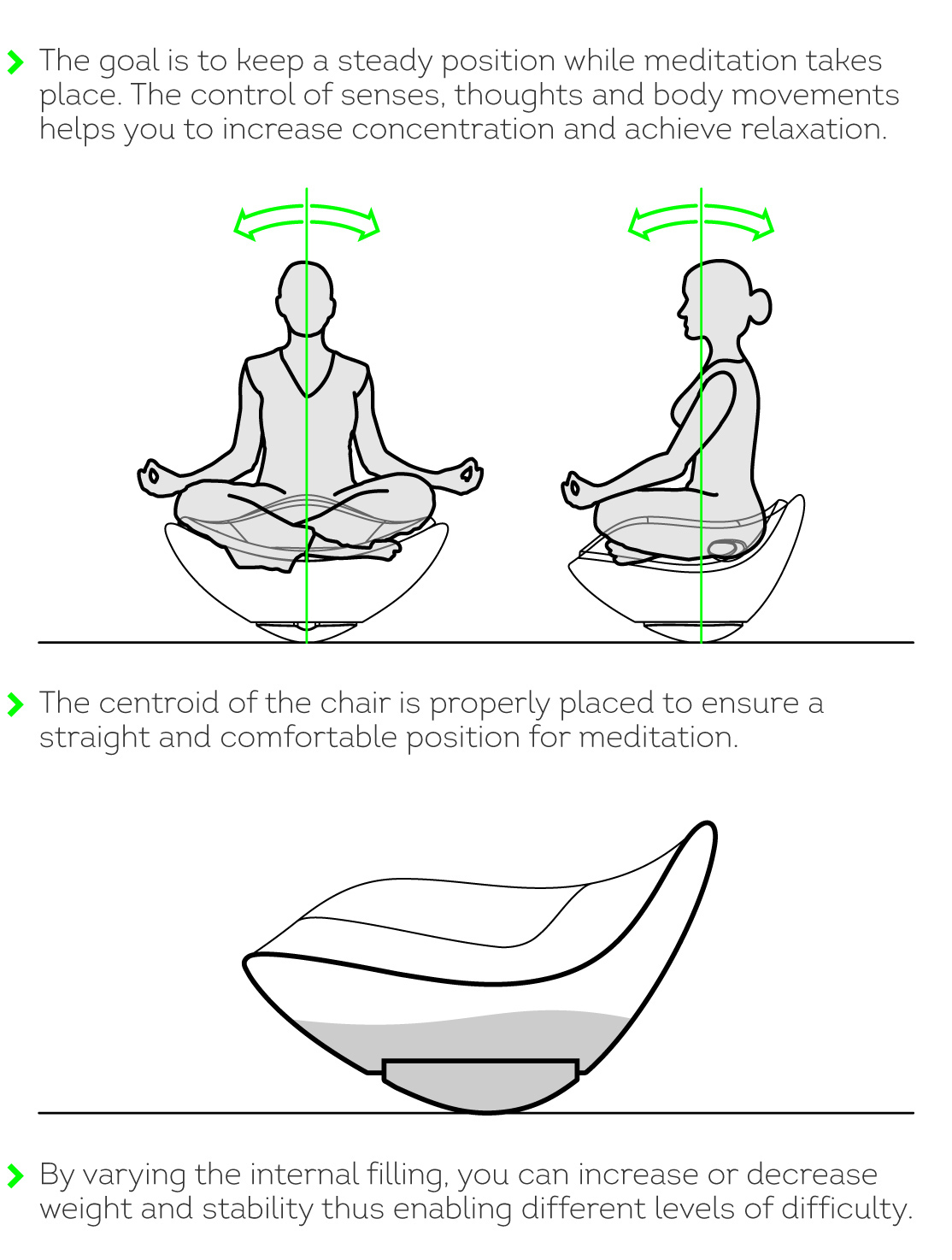 meditation chair balance