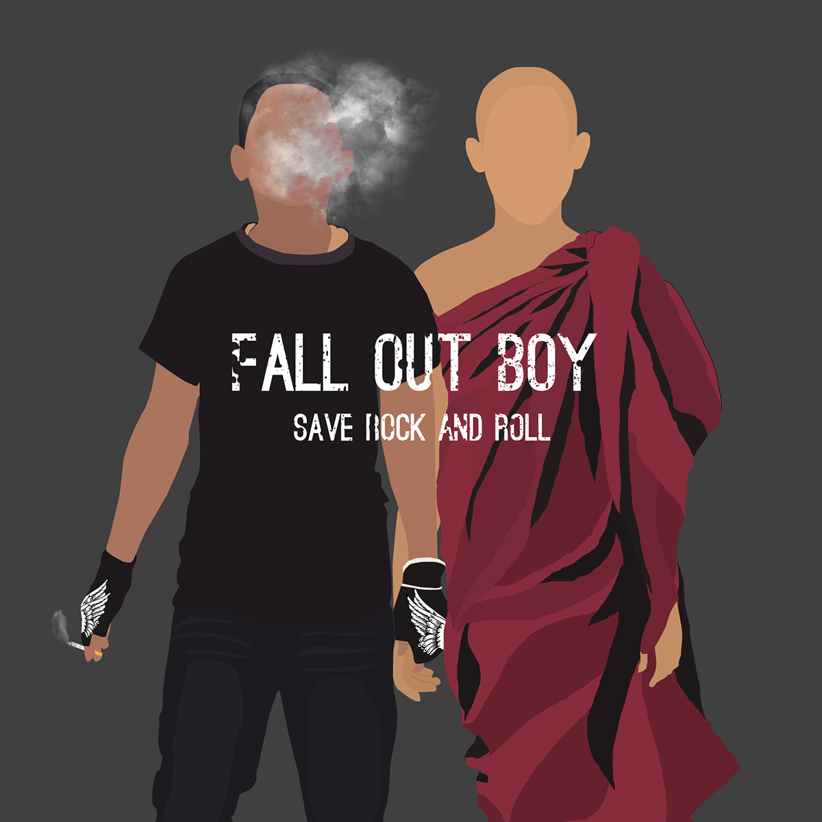 Fall out boy fall out boy save rock and Roll save rock and fan art Fan Art poster Album