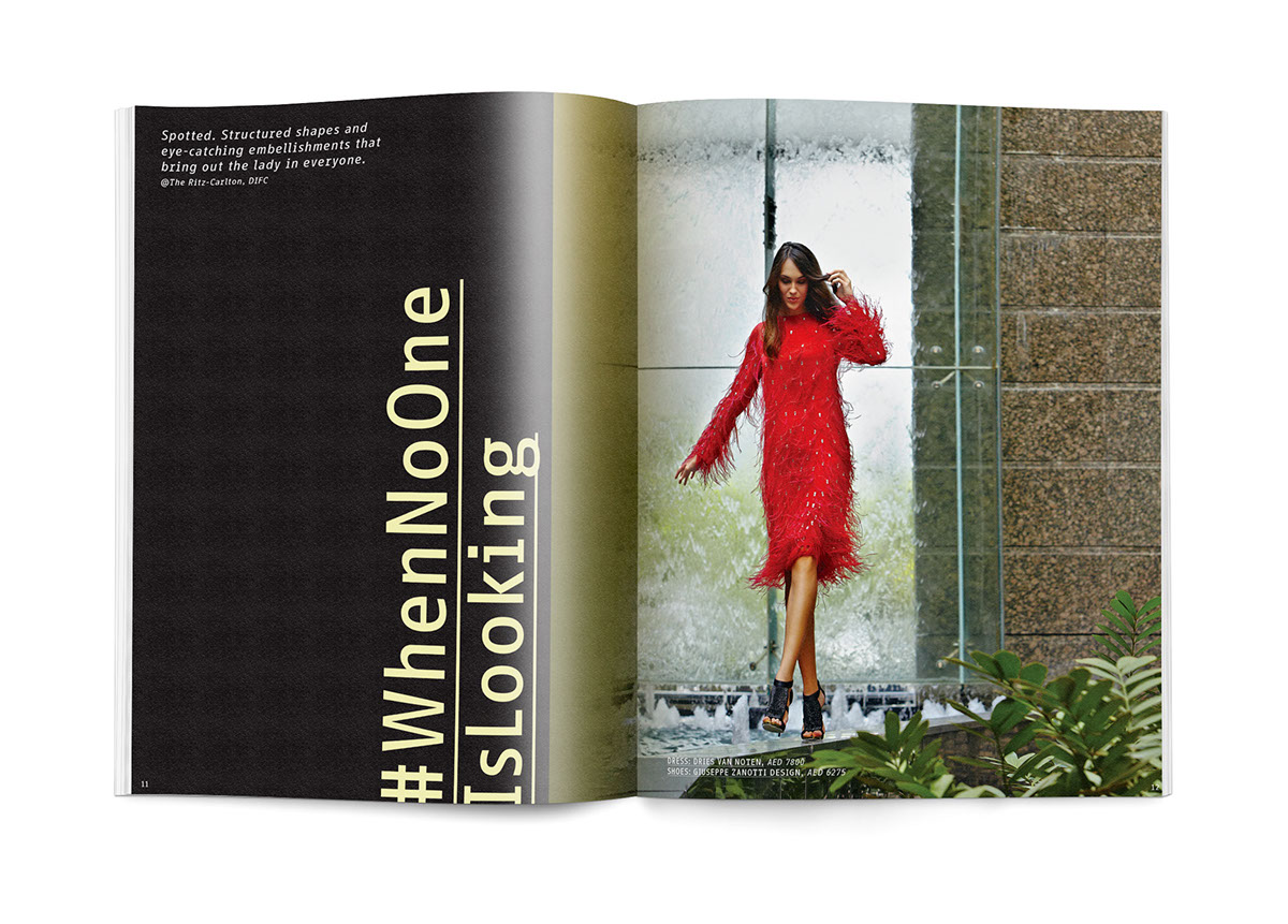 design for fashion BLOOMINGDALE'S dubai conceptual catalogue
