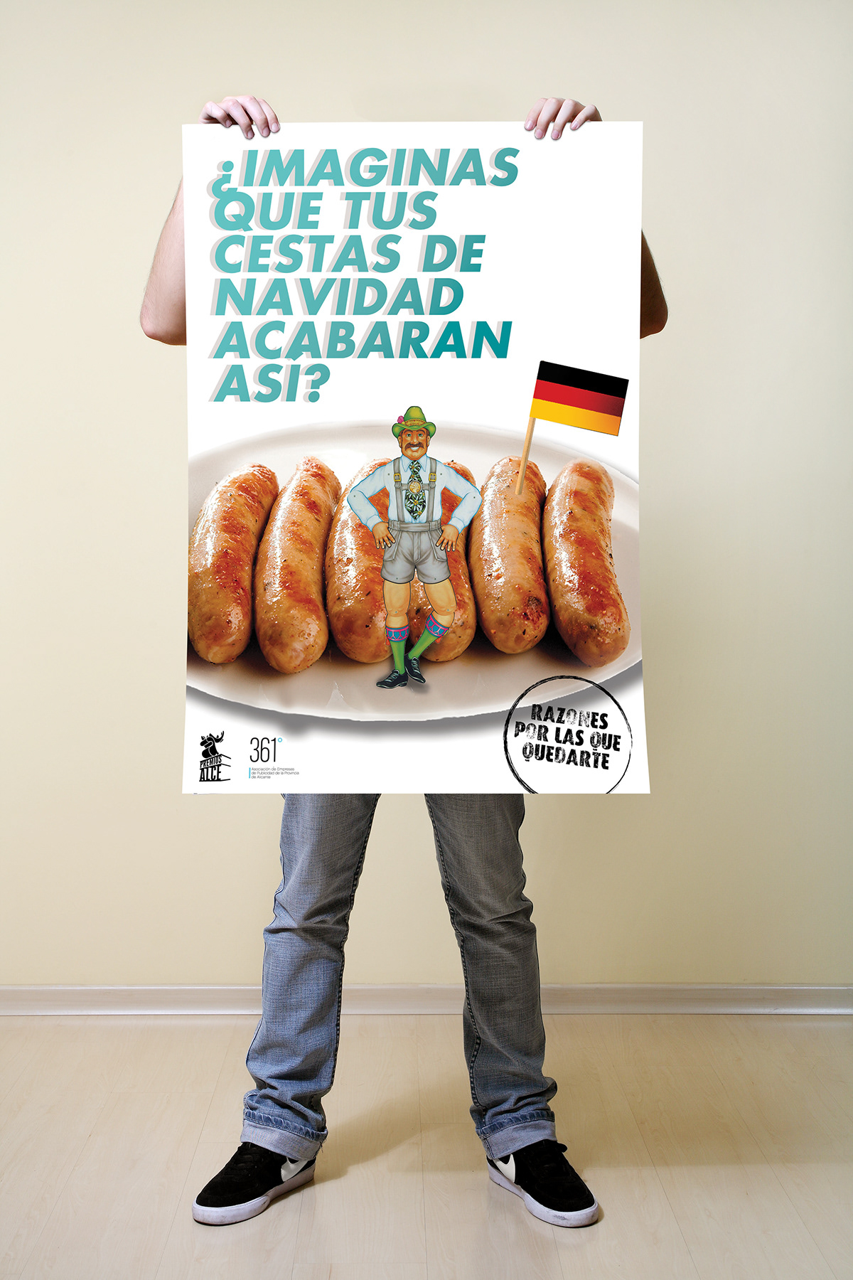 publicidad ad  concurso  alce  2013  contest  creativity   emigrate  Spain  billboard  young  student  job  Stay